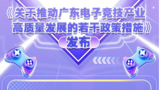 一图读懂 | 广东电竞喊你接大招